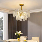 Briarden Glass Chandelier-Moonnatur