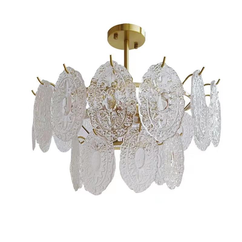 Briarden Glass Chandelier-Moonnatur