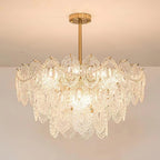Idenia Glass Chandelier-Moonnatur