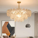 Idenia Glass Chandelier-Moonnatur
