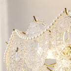 Idenia Glass Chandelier-Moonnatur