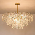 Idenia Glass Chandelier-Moonnatur