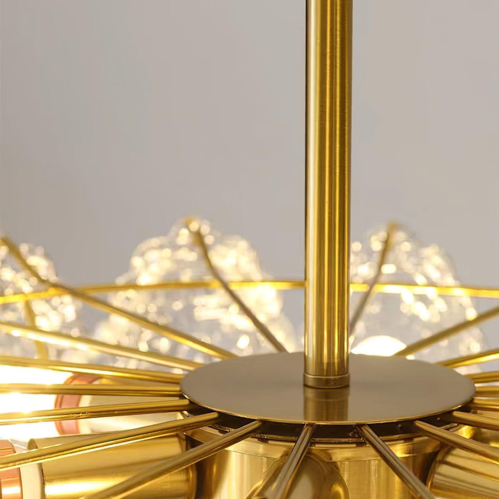 Idenia Glass Chandelier-Moonnatur