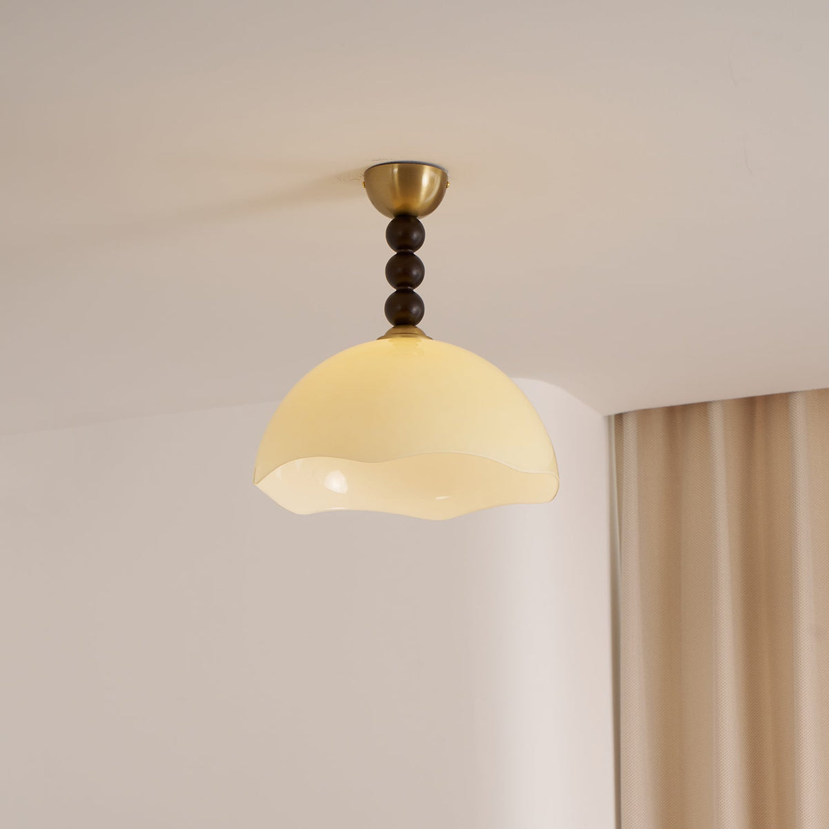 Ainsdale Glass Ceiling Light-Moonnatur