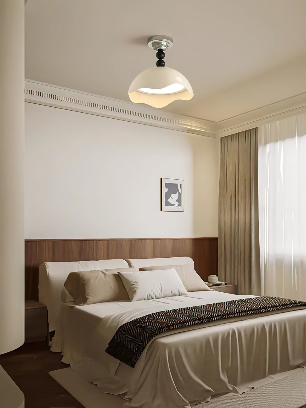 Rhodenina Acrylic Ceiling Light-Moonnatur