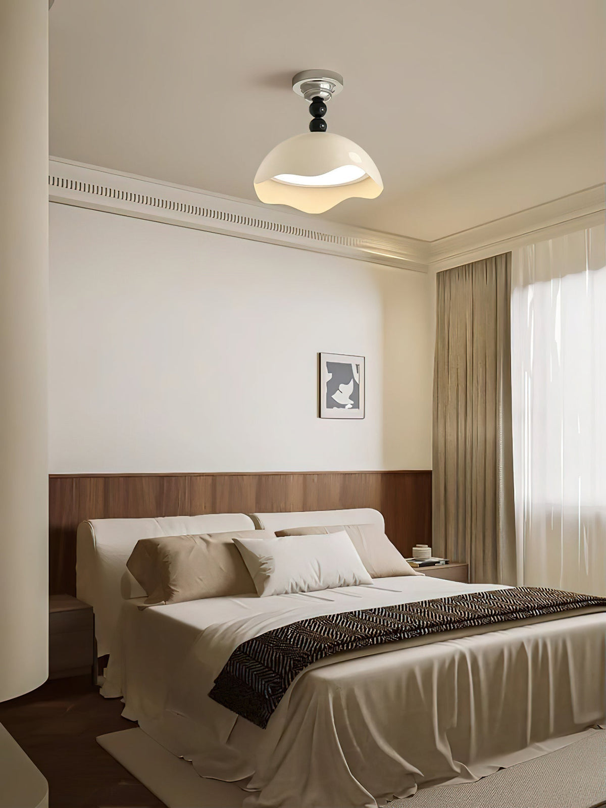 Rhodenina Acrylic Ceiling Light-Moonnatur