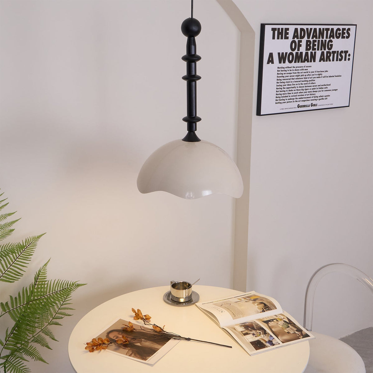 Thorenis Acrylic Pendant Light-Moonnatur