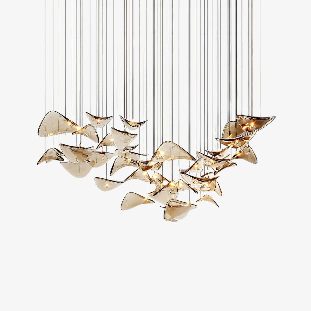 Hadrisse Glass Pendant Light-Moonnatur