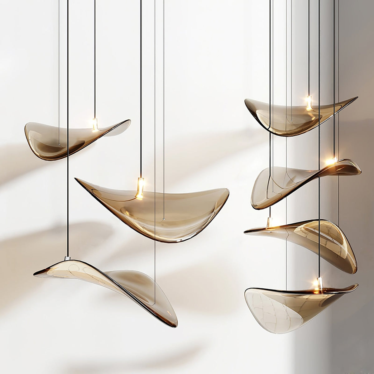 Hadrisse Glass Pendant Light-Moonnatur