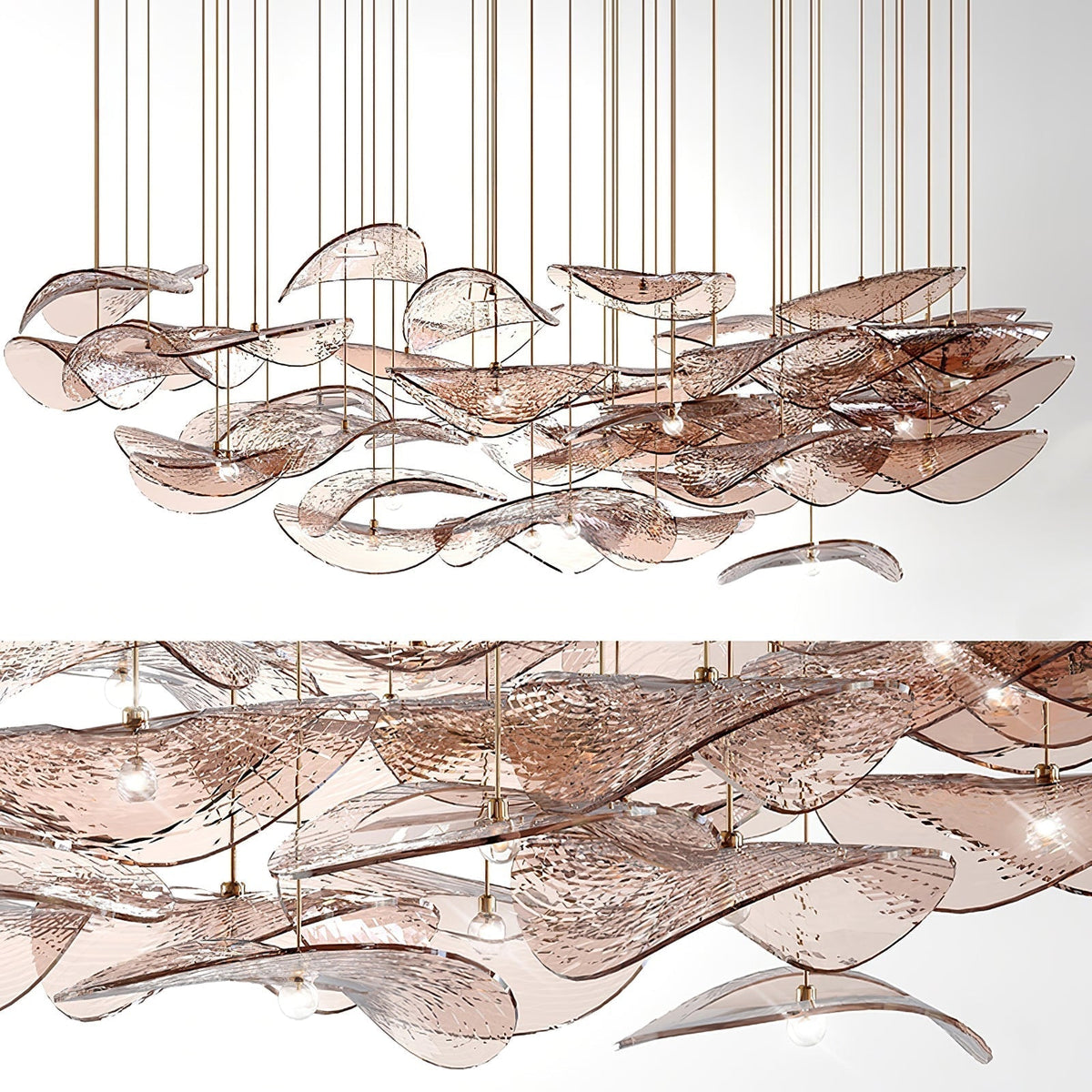 Hadrisse Glass Pendant Light-Moonnatur