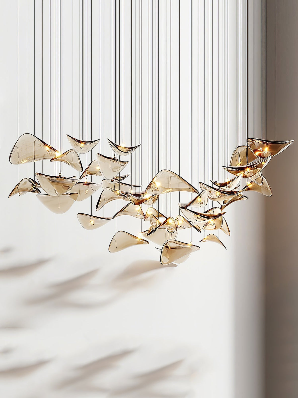 Hadrisse Glass Pendant Light-Moonnatur