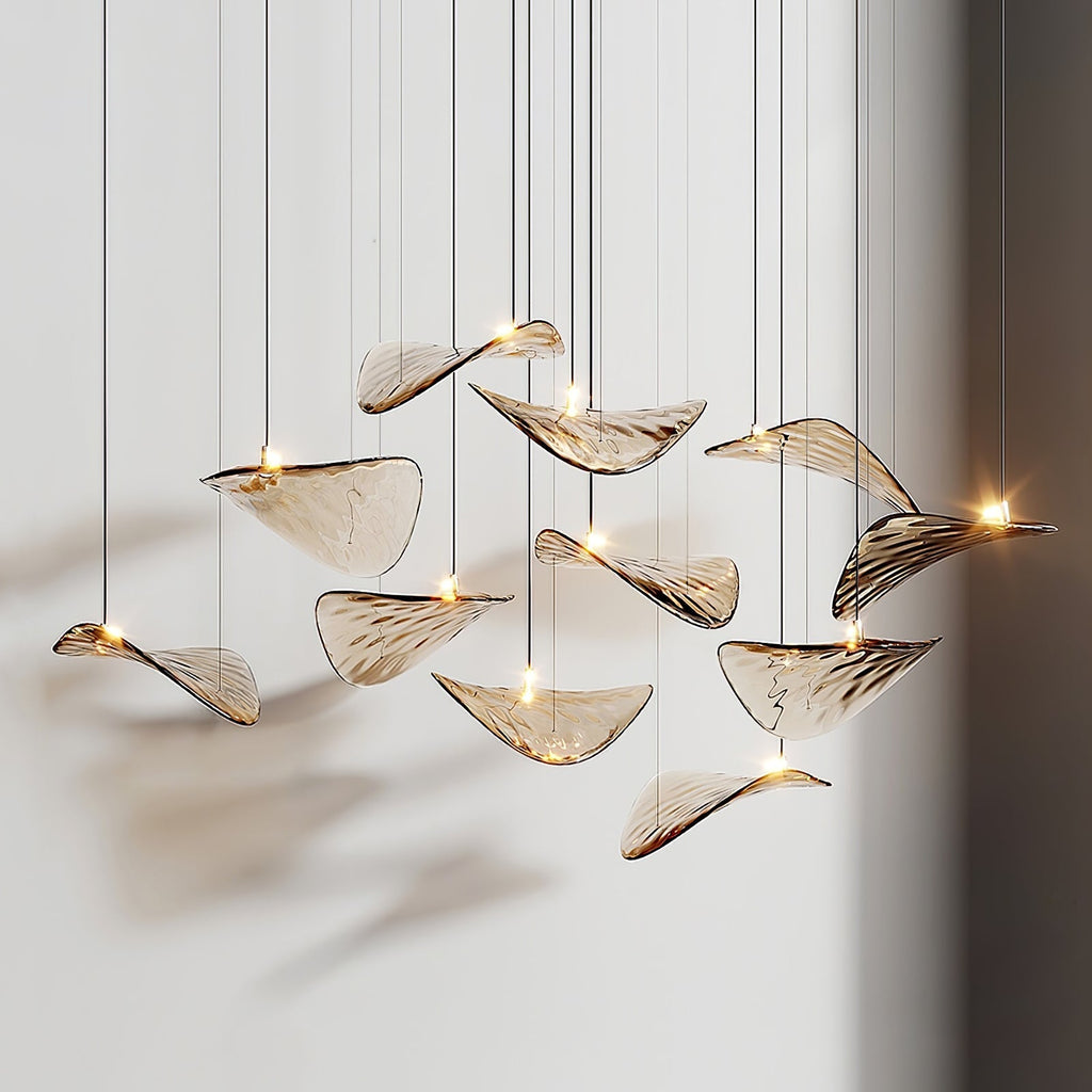 Hadrisse Glass Pendant Light-Moonnatur