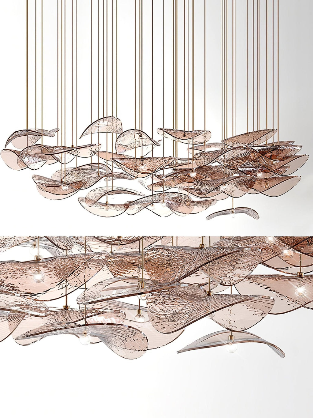 Hadrisse Glass Pendant Light-Moonnatur
