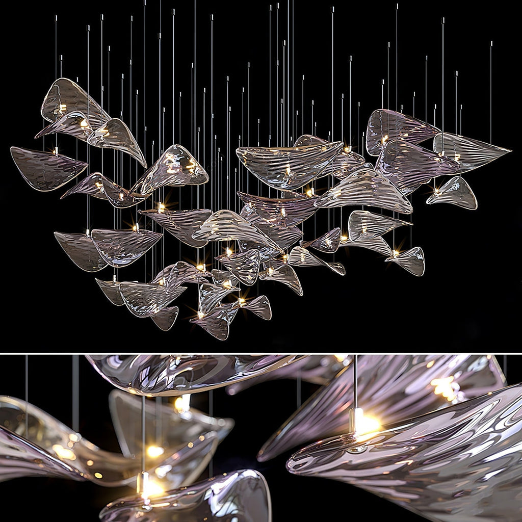 Hadrisse Glass Pendant Light-Moonnatur