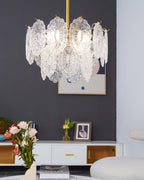 Briarden Glass Chandelier-Moonnatur