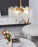 Briarden Glass Chandelier-Moonnatur