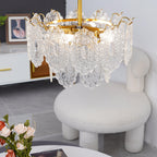 Briarden Glass Chandelier-Moonnatur