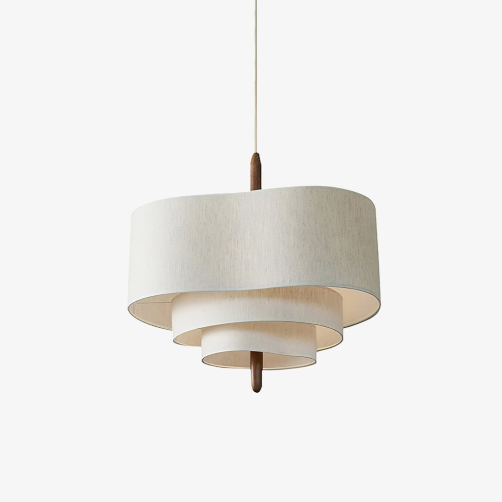 Eldenenna Fabric Pendant Light-Moonnatur