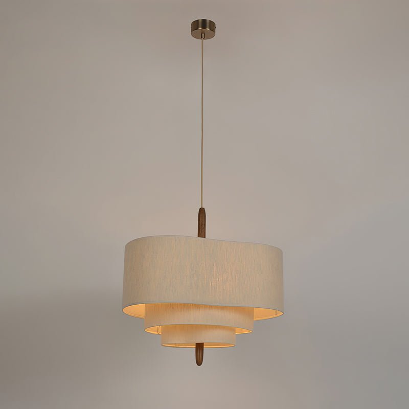 Eldenenna Fabric Pendant Light-Moonnatur
