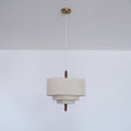 Eldenenna Fabric Pendant Light-Moonnatur