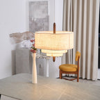 Eldenenna Fabric Pendant Light-Moonnatur