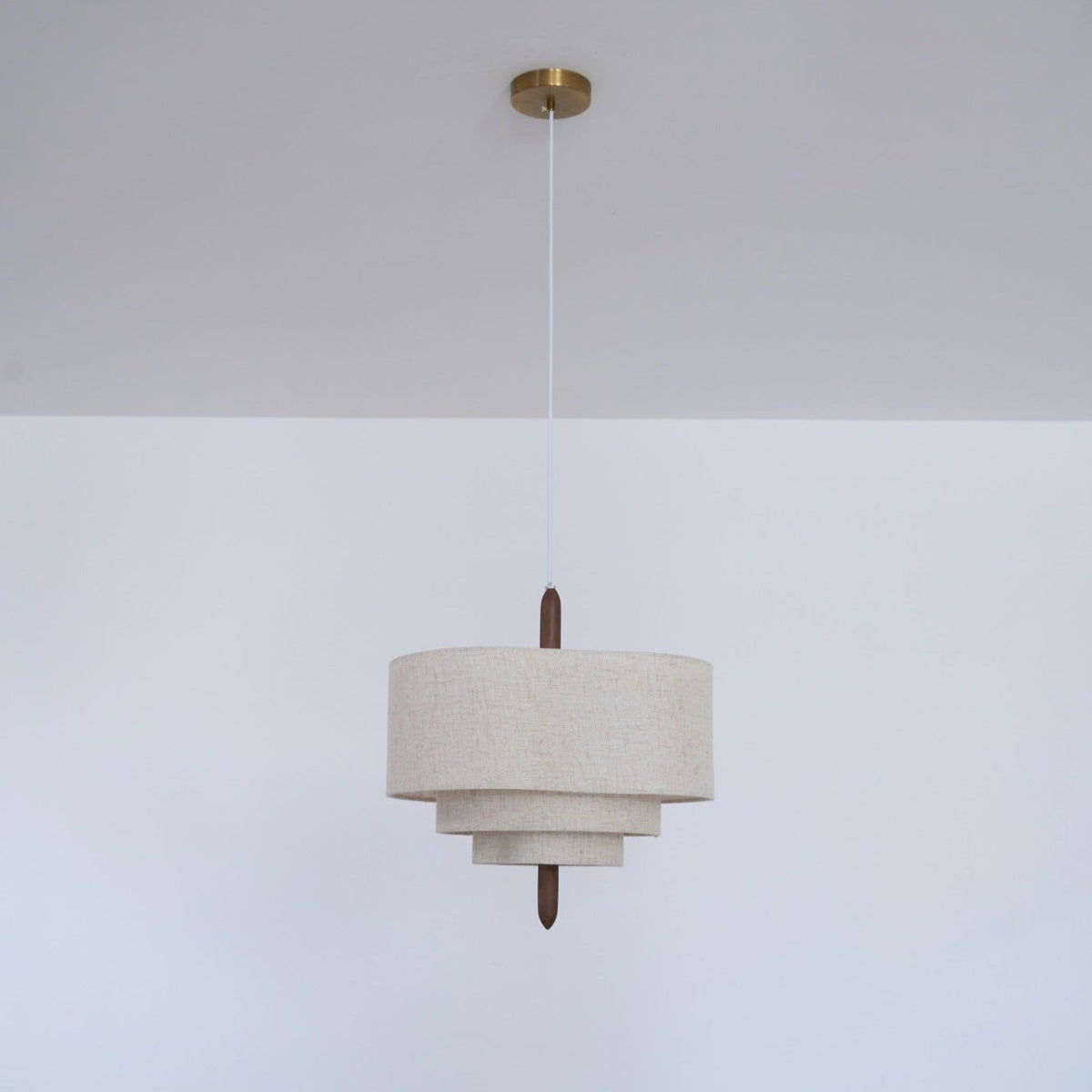 Eldenenna Fabric Pendant Light-Moonnatur