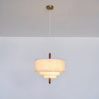 Eldenenna Fabric Pendant Light-Moonnatur