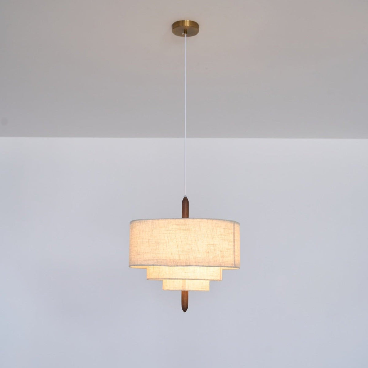 Eldenenna Fabric Pendant Light-Moonnatur