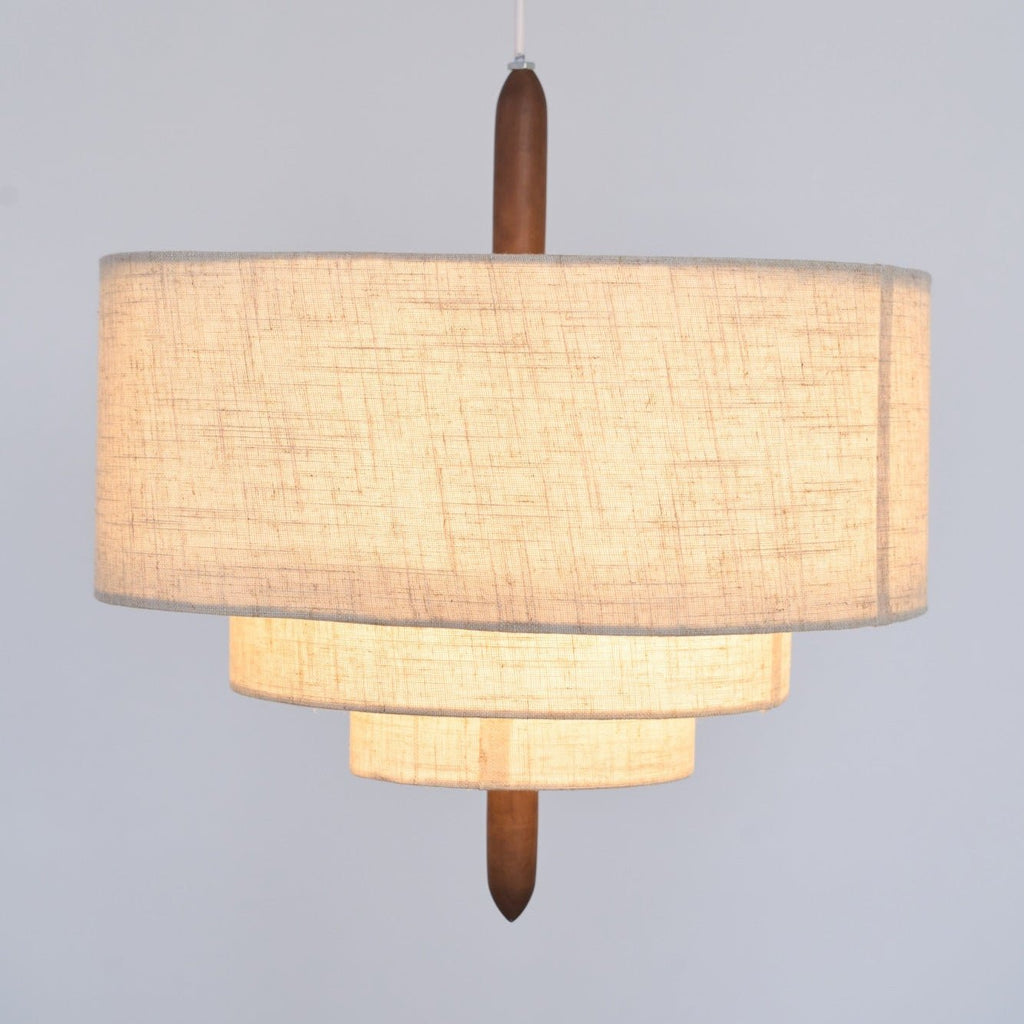 Eldenenna Fabric Pendant Light-Moonnatur