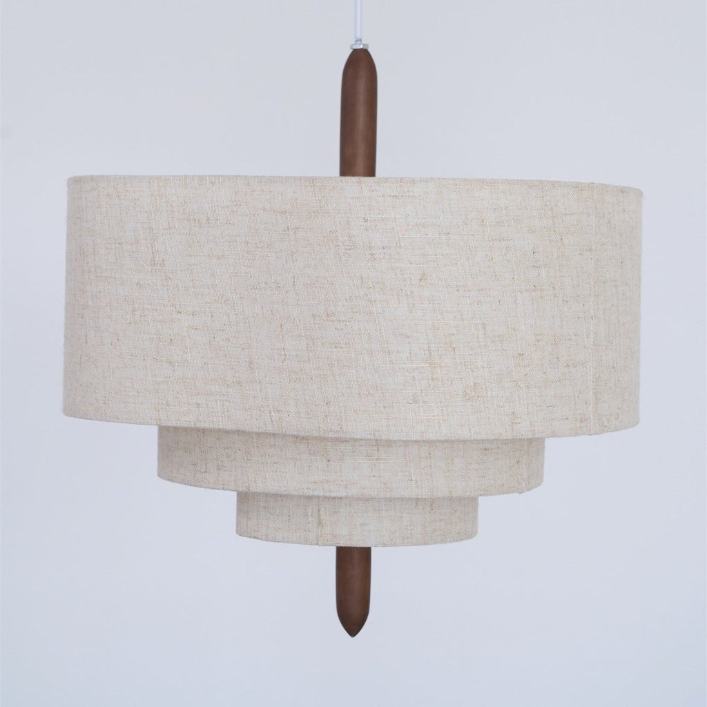 Eldenenna Fabric Pendant Light-Moonnatur