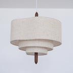 Eldenenna Fabric Pendant Light-Moonnatur