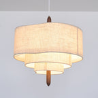 Eldenenna Fabric Pendant Light-Moonnatur