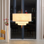 Eldenenna Fabric Pendant Light-Moonnatur