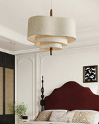 Eldenenna Fabric Pendant Light-Moonnatur