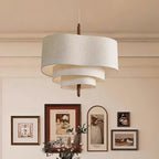 Eldenenna Fabric Pendant Light-Moonnatur