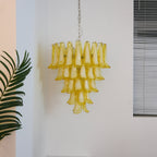 Larenis Glass Chandelier-Moonnatur