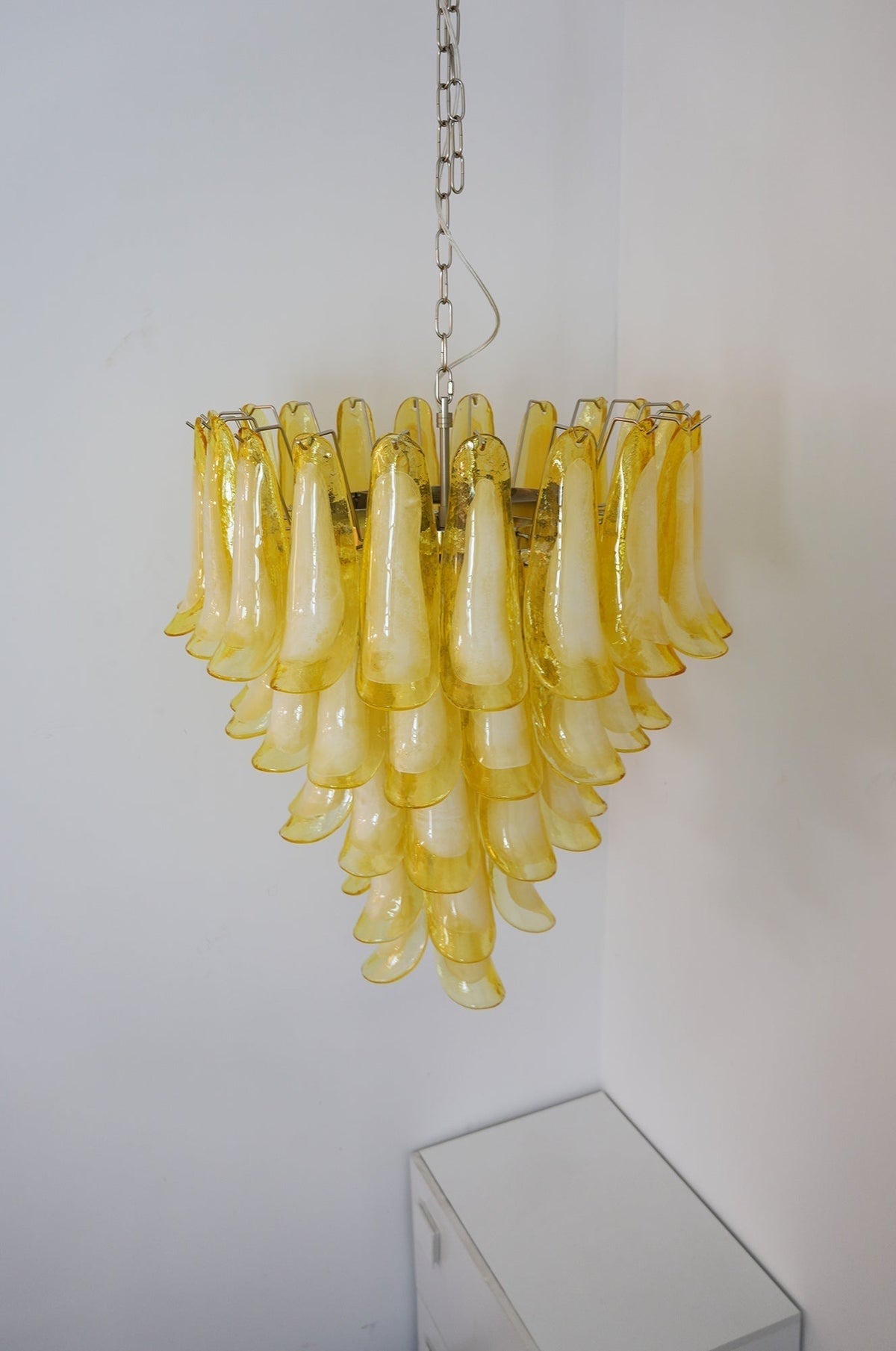 Larenis Glass Chandelier-Moonnatur