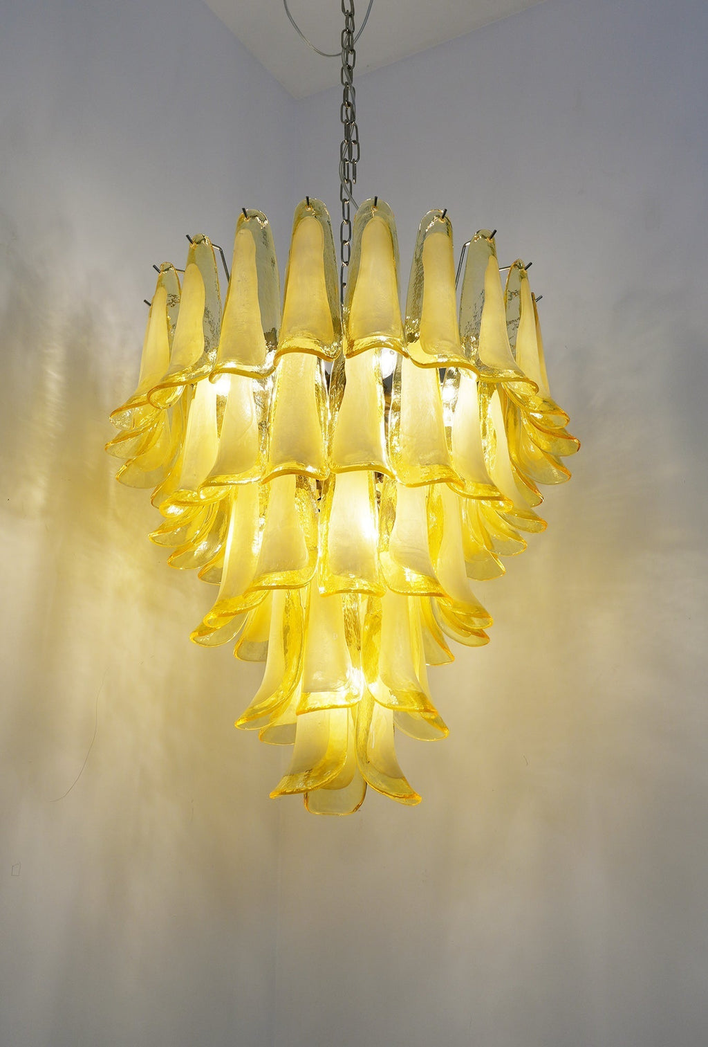 Larenis Glass Chandelier-Moonnatur