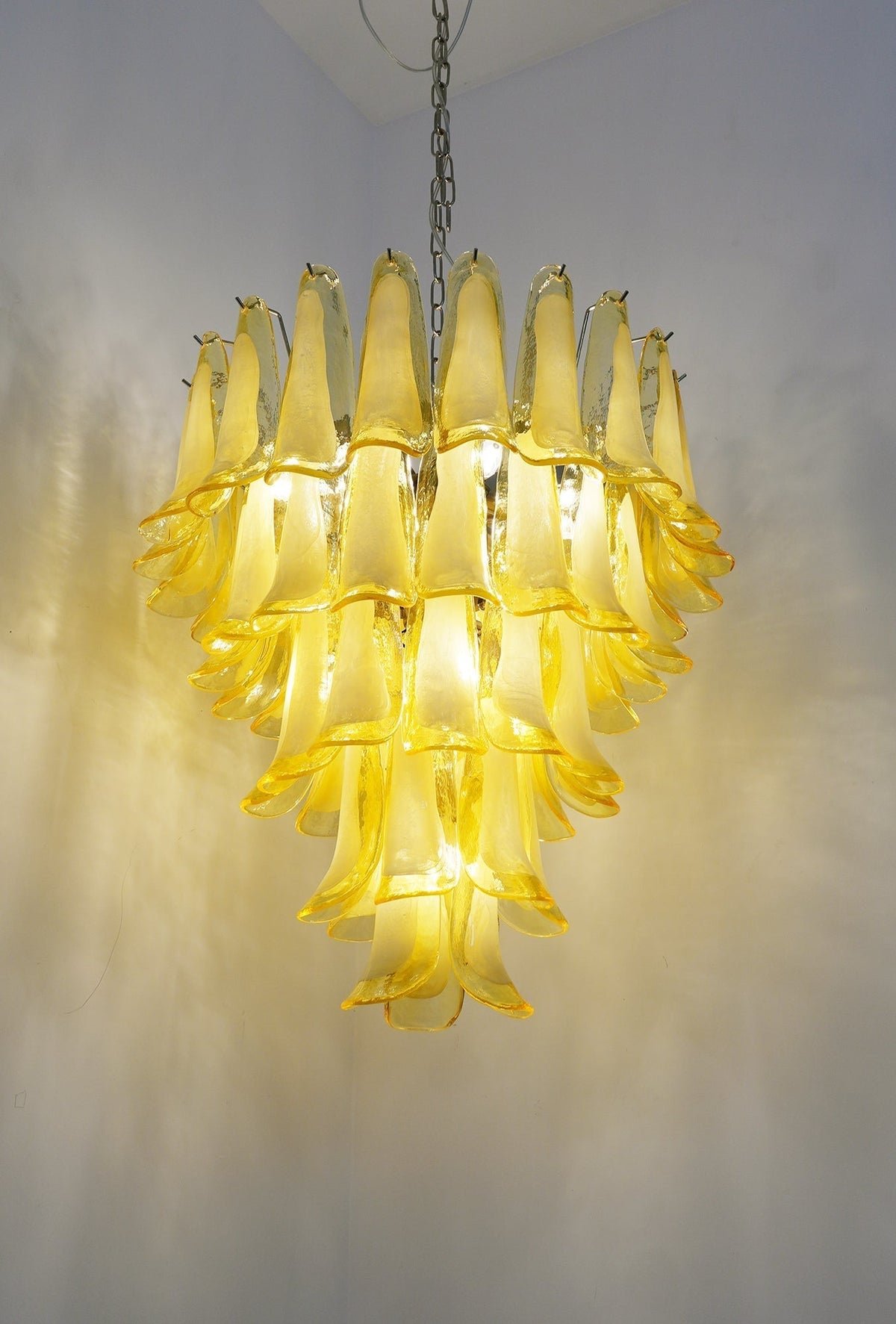 Larenis Glass Chandelier-Moonnatur
