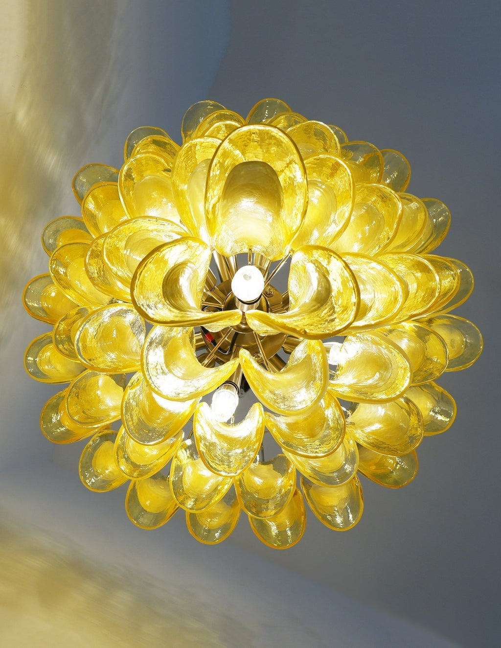 Larenis Glass Chandelier-Moonnatur
