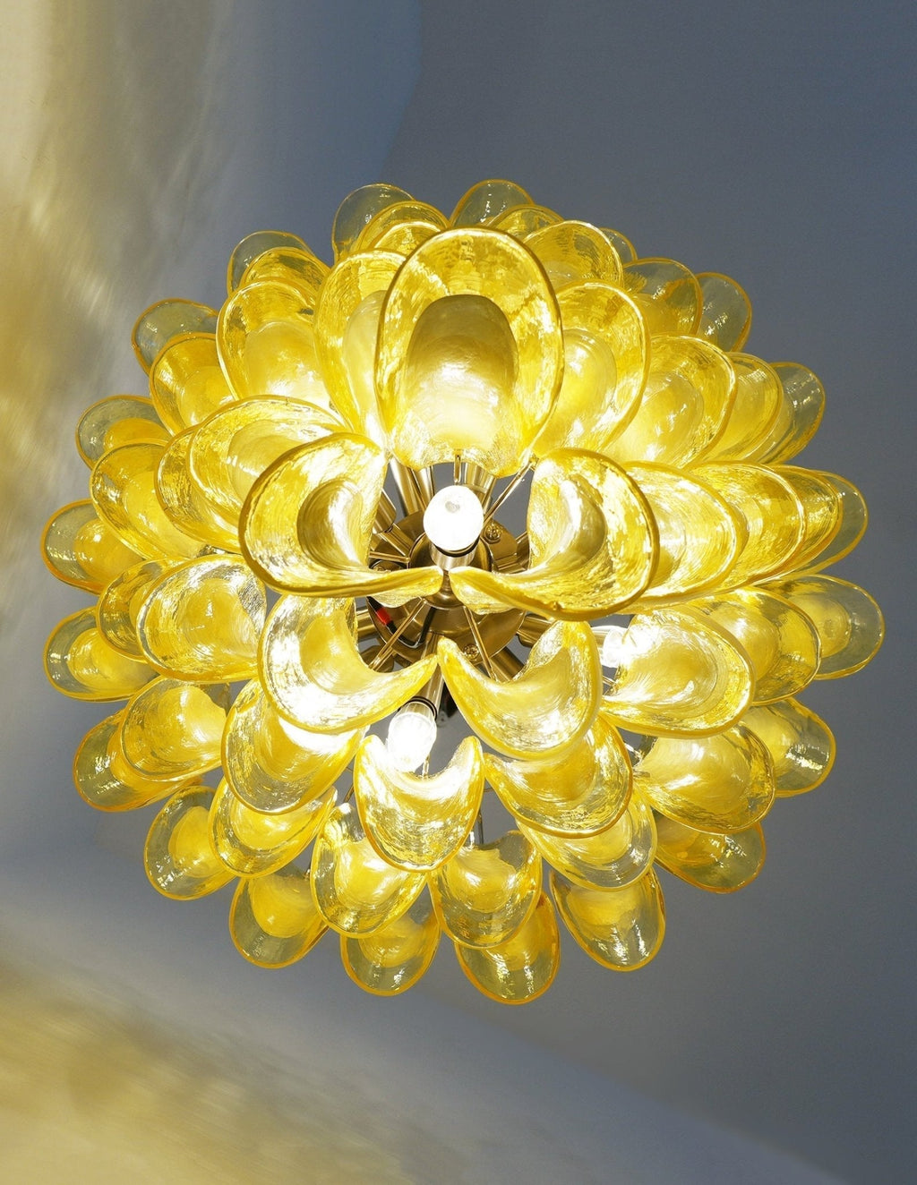 Larenis Glass Chandelier-Moonnatur