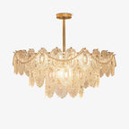 Idenia Glass Chandelier-Moonnatur