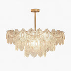Idenia Glass Chandelier-Moonnatur