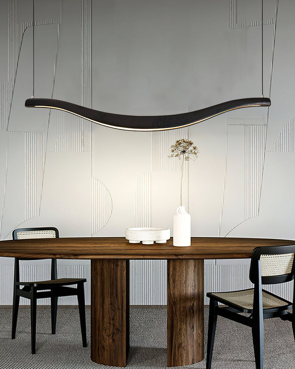 Wyrenune Wood Chandelier-Moonnatur