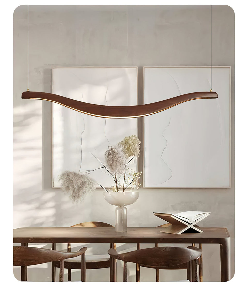 Wyrenune Wood Chandelier-Moonnatur