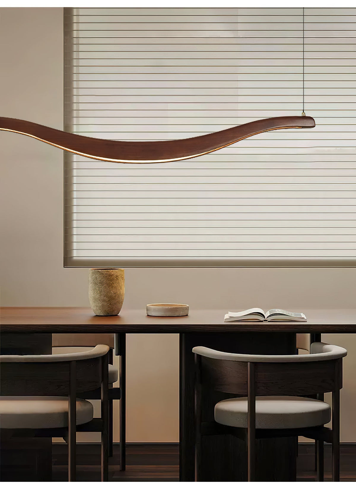 Wyrenune Wood Chandelier-Moonnatur