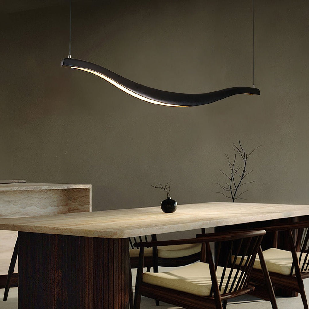 Wyrenune Wood Chandelier-Moonnatur