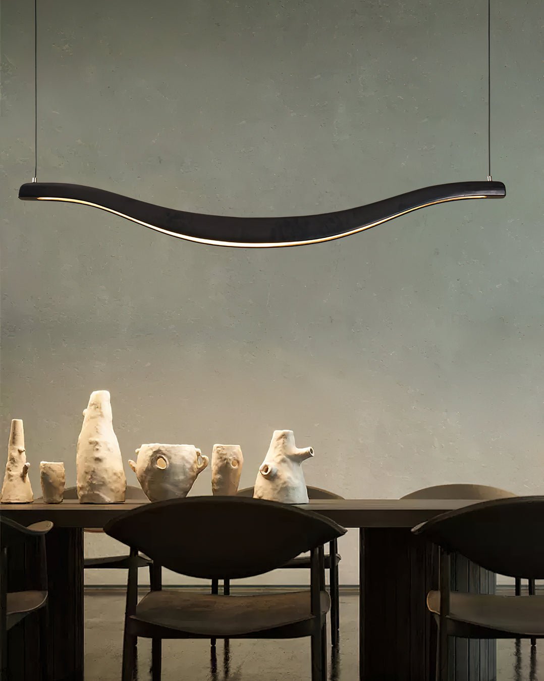 Wyrenune Wood Chandelier-Moonnatur