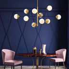 Polira Glass Chandelier-Moonnatur