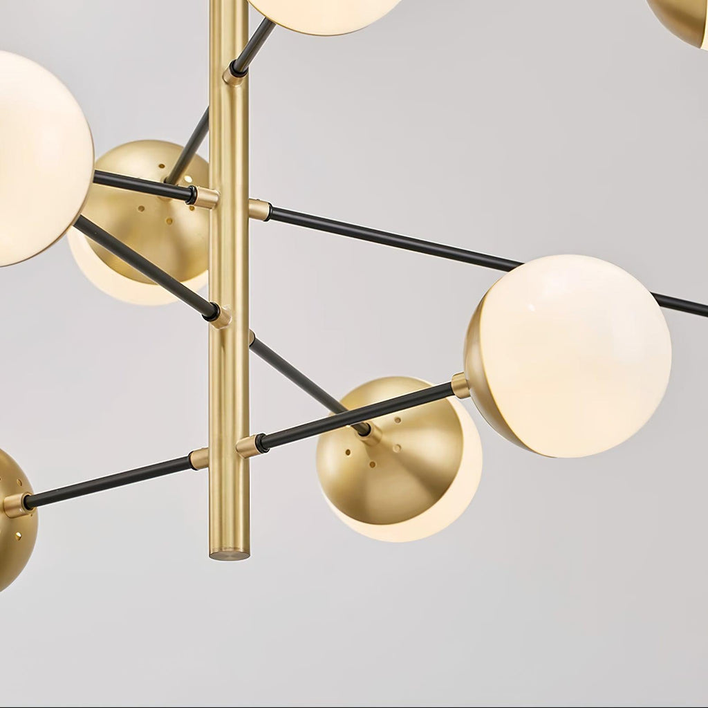 Polira Glass Chandelier-Moonnatur